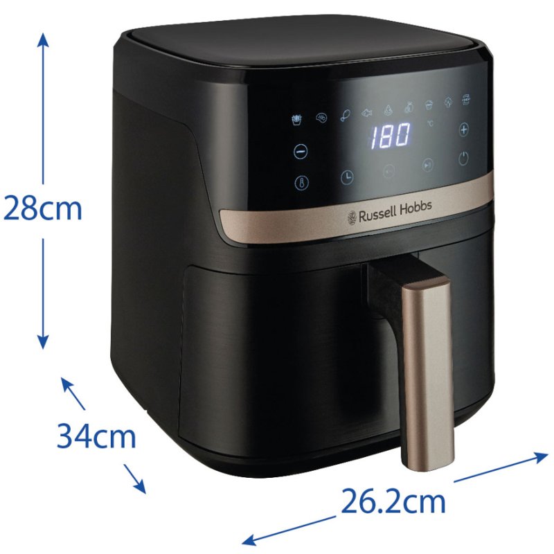 Russell Hobbs Airfryer Satisfry 4,3l black Schwarz 27610-56 2761056 (27610-56)