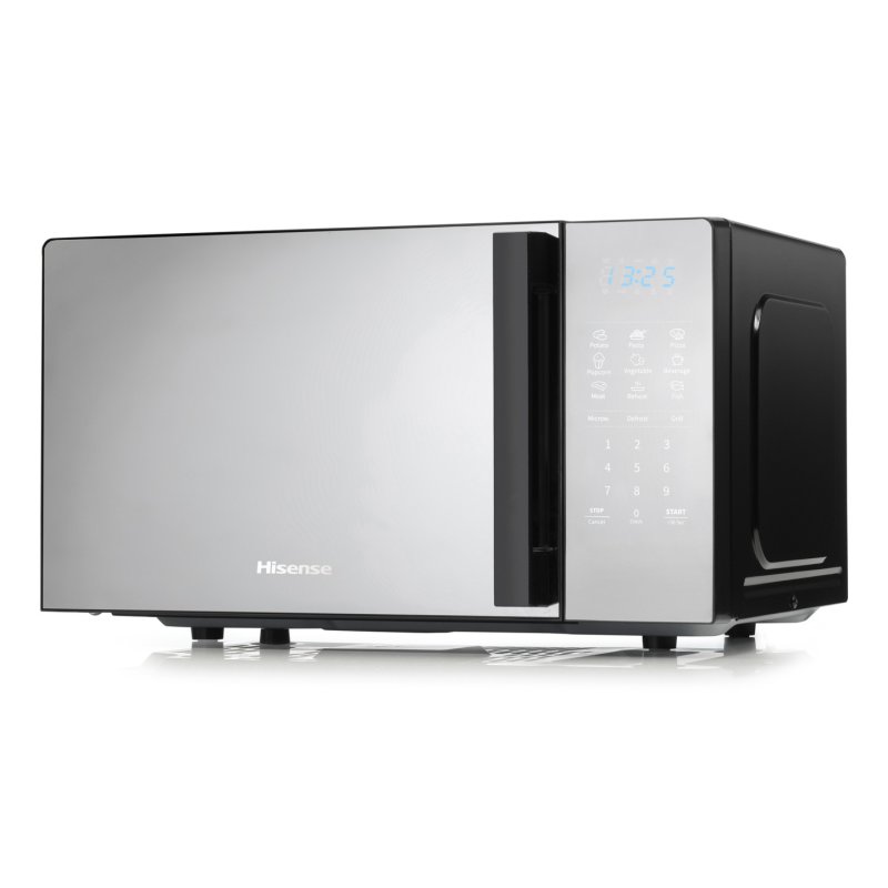 Hisense H20MOMBS4HG micro-onde Argent Micro-ondes grill Comptoir 20 L 700 W