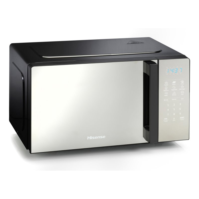 Hisense H20MOMBS4HG micro-onde Argent Micro-ondes grill Comptoir 20 L 700 W