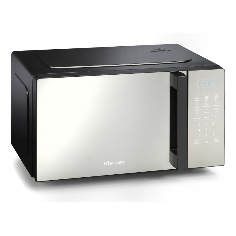 Hisense H20MOMBS4HG microwave Silver Grill microwave Countertop 20 L 700 W