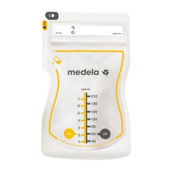 Medela - Easy Pour breast milk storage bags - 25 pcs - 210 ml