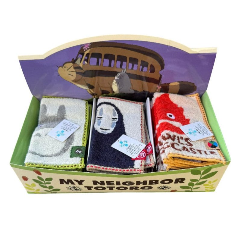Studio Ghibli Mini Towels 25 x 25 cm Display (10)