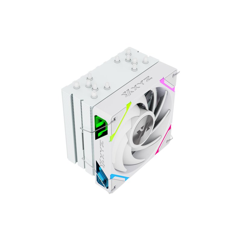 Ventilateur pour processeur XYZ Thermax 6 RGB (Blanc)