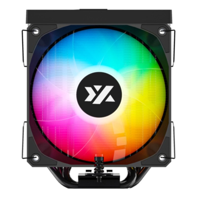 XYZ THERMAX 6 PULSAR A-RGB Processeur Refroidisseur d'air 12 cm Noir 1 pièce(s)