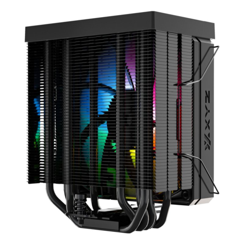 XYZ THERMAX 6 PULSAR A-RGB Processor Air cooler 12 cm Black 1 pc(s)