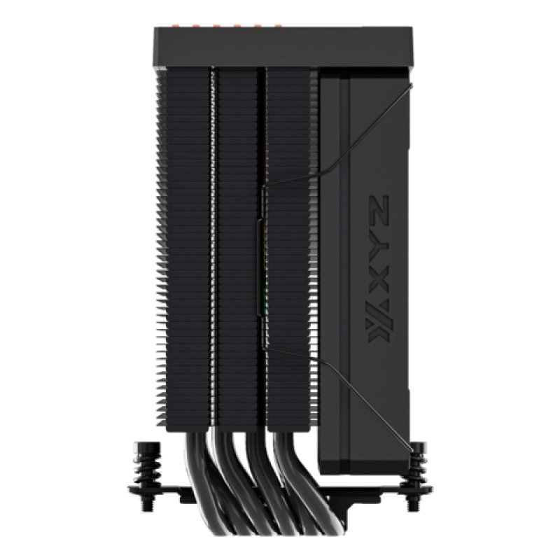 XYZ THERMAX 6 PULSAR A-RGB Processeur Refroidisseur d'air 12 cm Noir 1 pièce(s)