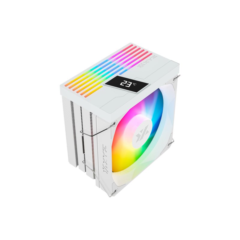Ventilateur pour processeur XYZ THERMAX 6 PULSAR ARGB (Blanc)