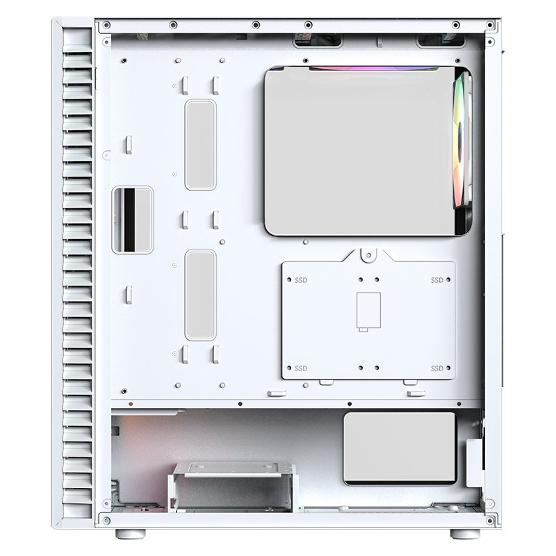 XYZ X-CS-AIRONE1M-W computer case Midi Tower White