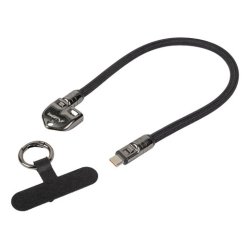Lanberg CA-CMCM-10LN-0003-BK câble USB USB 2.0 0,3 m USB C Noir