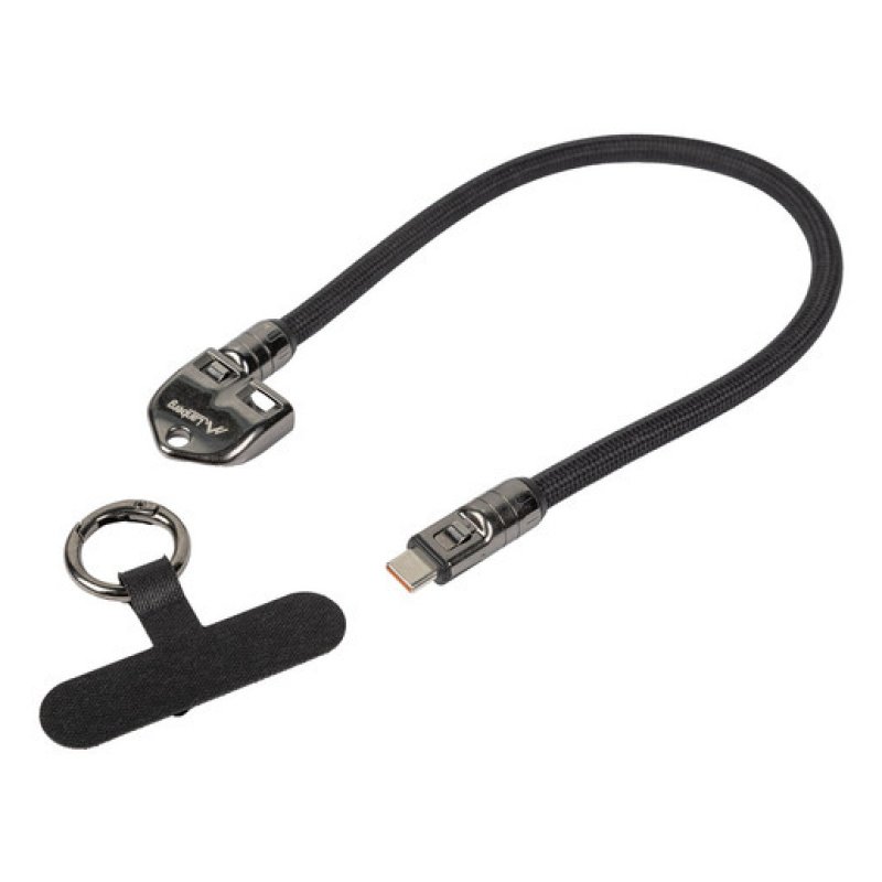 Lanberg CA-CMCM-10LN-0003-BK câble USB USB 2.0 0,3 m USB C Noir