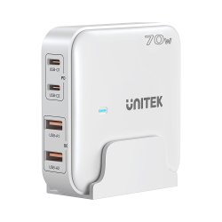 UNITEK P1229AWH01-EU chargeur d'appareils mobiles Universel Blanc Secteur Charge rapide Intérieure