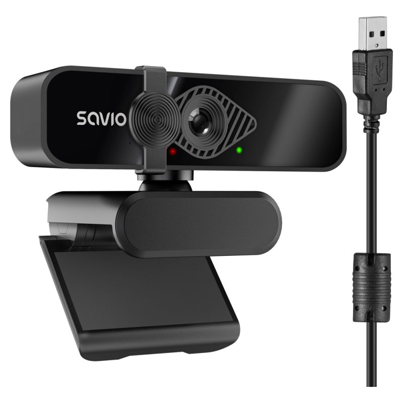 Savio CAK-06 webcam 3840 x 2160 pixels USB Noir