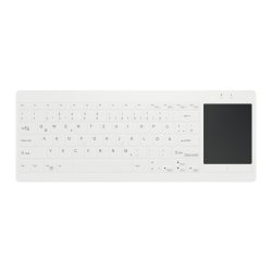 Contour Design Active Key AK-C4412F clavier Médical USB QWERTZ Allemand Blanc