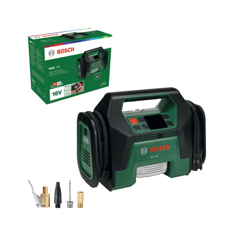 Bosch 4053423327212 pompe à air électrique 10 bar 30 l/min