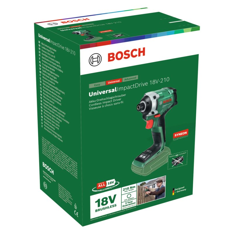 Bosch 4053423504293 visseuse électrique et visseuse à percussion 3300 tr/min Vert