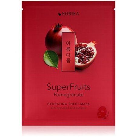 Korika Superfruits Pomegranate Hydrating Sheet Mask