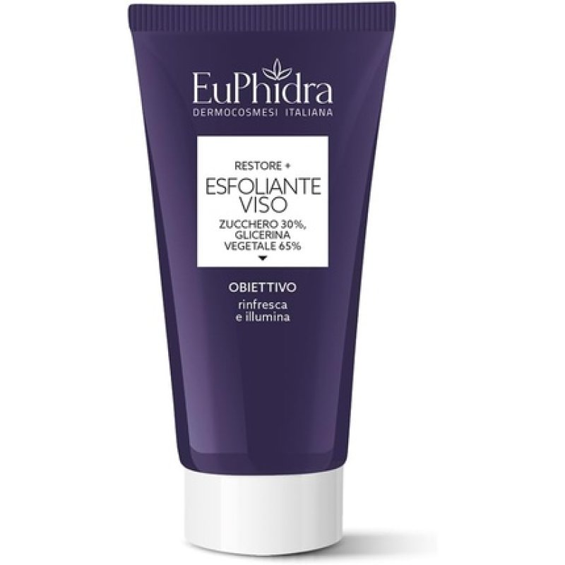 Euphidra Restore Facial Exfoliator with 30% Sugar and 65% Vegetable Glycerin