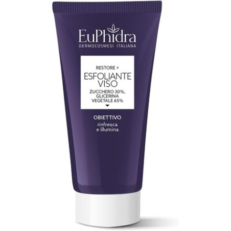 Euphidra Restore Facial Exfoliator with 30% Sugar and 65% Vegetable Glycerin