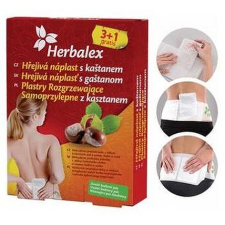 Herbamedicus Warming Plasters With Horse Chestnut 31 Free Lumbar Belt