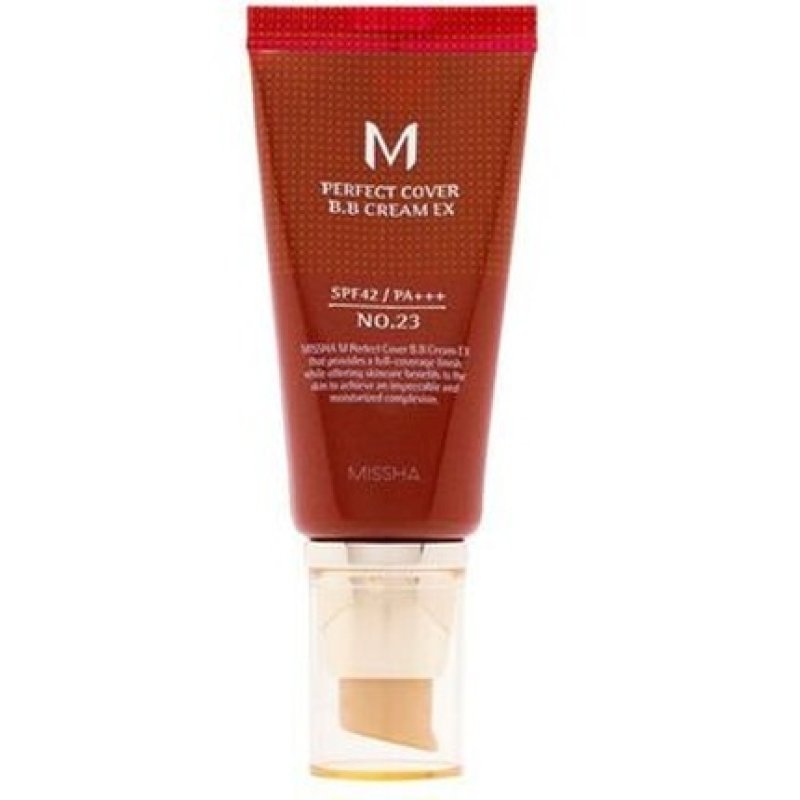 Missha M Perfect Cover Bb Cream Ex Spf 42 Pa 50 Ml 19 Cool Ivory