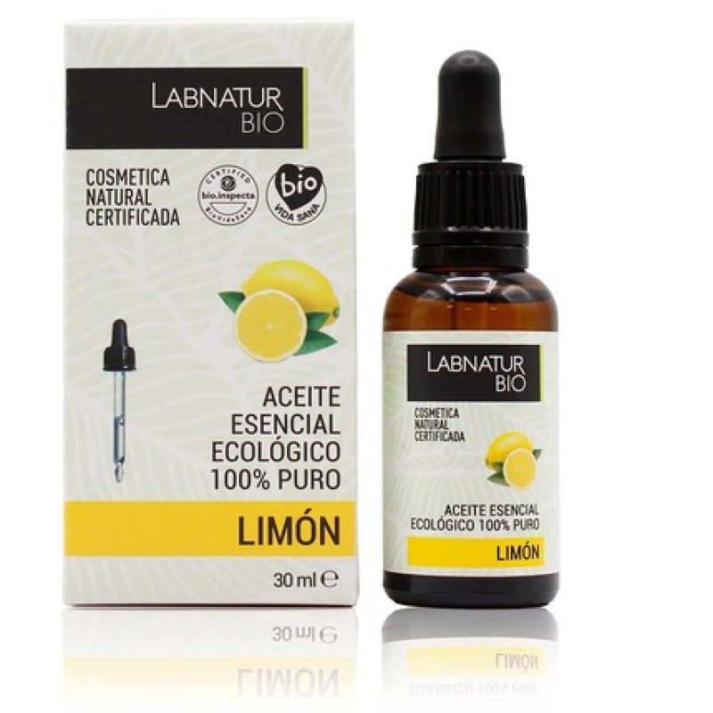 Labnatur Organic Lemon Oil 30ml 100% Pure Essential Oil Rich in Vitamin A