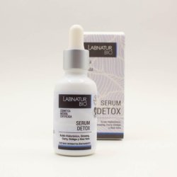 Detox Facial Serum 30ml with Hyaluronic Acid, Ginseng, and Aloe Vera
