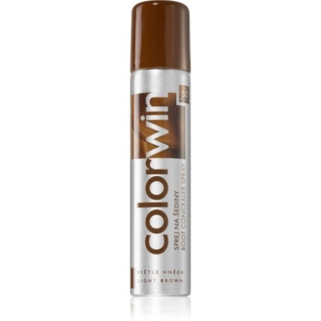 Colorwin Hair Spray Color Corrector Light Brown 75 Ml