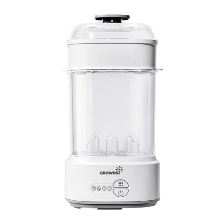Grownsy bottle sterilizer with dryer (gray)