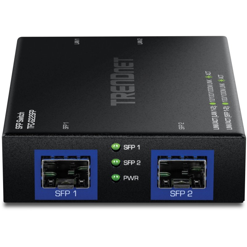 TRENDnet TFC-G22SFP Switch 4 ports Gigabit avec ports SFP