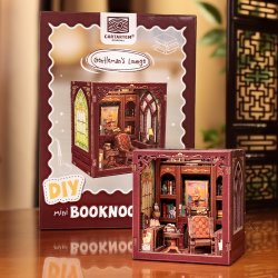 MINI BOOK NOOK KIT - DIY- Salon pour Gentlemen - Avec Aimants