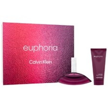 Calvin Klein Euphoria Gift Set Eau De Parfum And 100 Ml Perfumed Body Lotion