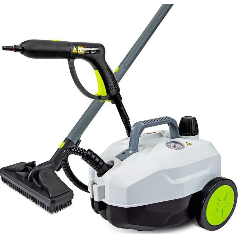 KitchenChef Vapor Net Proclean 2000 Cylinder steam cleaner 1.8 L 2000 W Black, Green, White