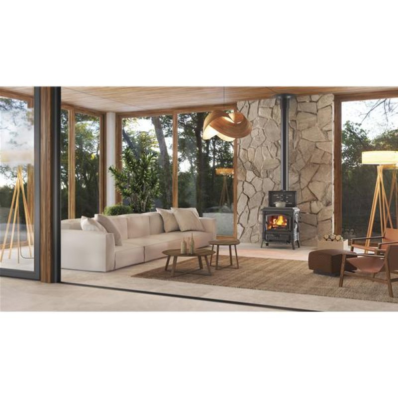 Poêle à bois vintage ISETTACCLEAN