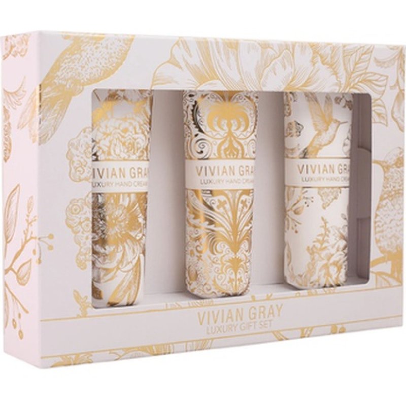 Vivian Gray White Velvet Hand Cream Set
