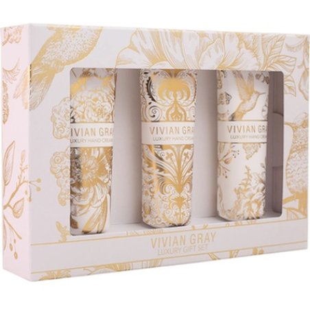 Vivian Gray White Velvet Hand Cream Set