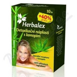 Herbamedicus Detox Patches With Hemp 10 Pcs 40 Free