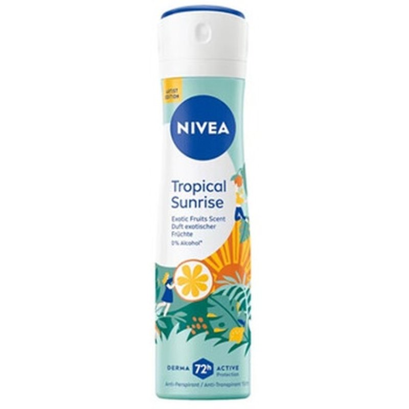 Nivea Tropical Sunrise Antiperspirant Spray