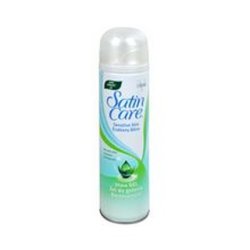 Gillette Satin Care Shave Aloe Vera Gel Dry Skin Shaving Gel