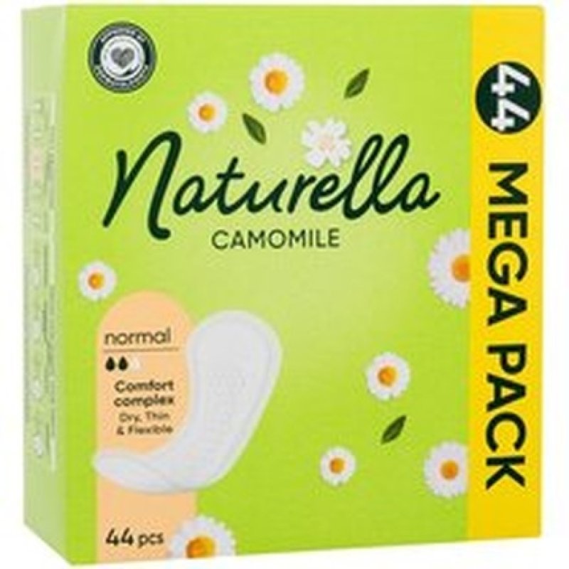 Naturella Camomile Normal Intimate Liners With Gentle Chamomile Scent