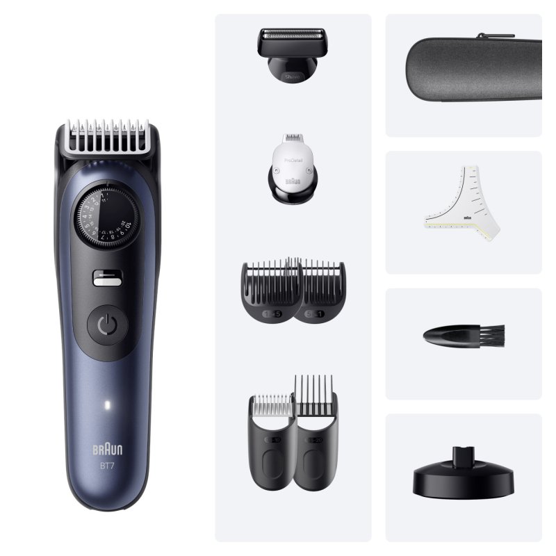 Braun Series 7 Bt7540 Blue Beard Trimmer