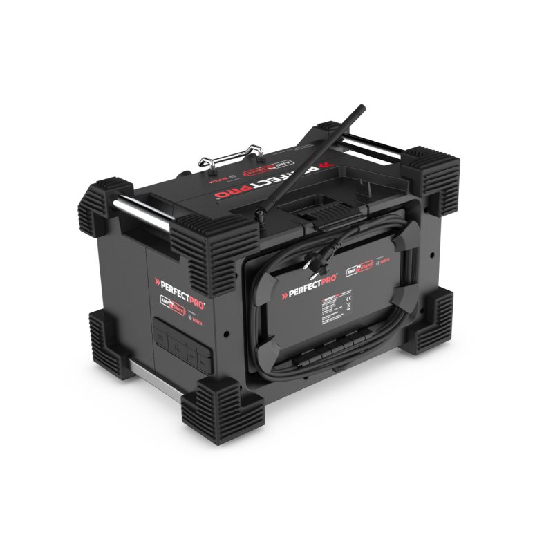 Perfectpro ROCKHART Worksite Digital Black, Red