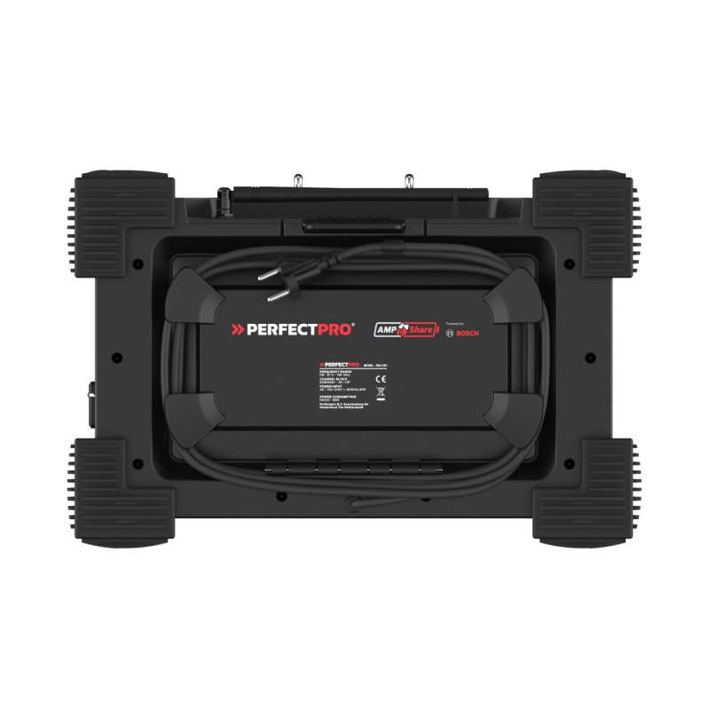 Perfectpro ROCKHART Chantier Numérique Noir, Rouge