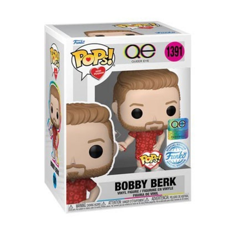 Funko Pop! - POP! Pops with Purpose: Queer Eye - Bobby Berk (Exclusive) - 1391 /71293