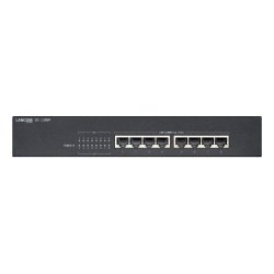 GS-1208P Non-géré Gigabit Ethernet (10/100/1000) Connexion Ethernet, supportant l'alimentation via ce port (PoE) 1U
