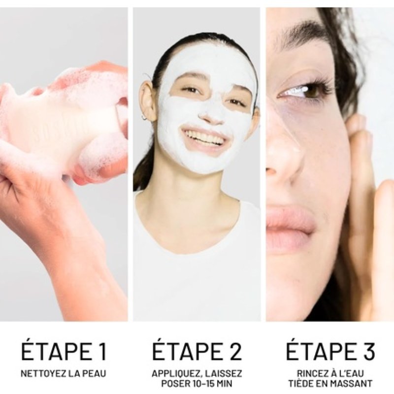 Soskin Double Action Smoothing Face Mask and Exfoliating Scrub Refines Pores