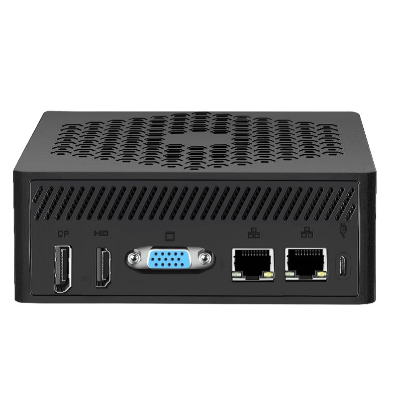 Leotec LEMPC25 PC/workstation barebone Cube Black N150