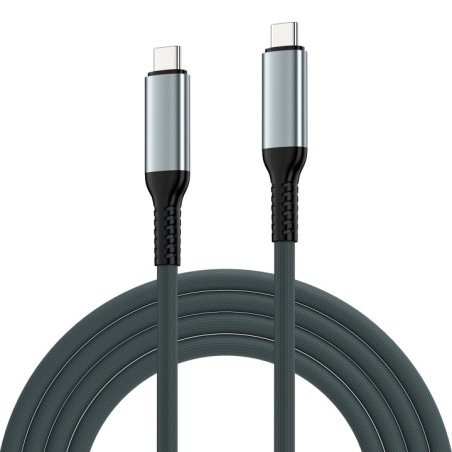 EWENT CABLE USB 4 GEN 3 TIPO C MACHO A MACHO, FABRIC, 1M
