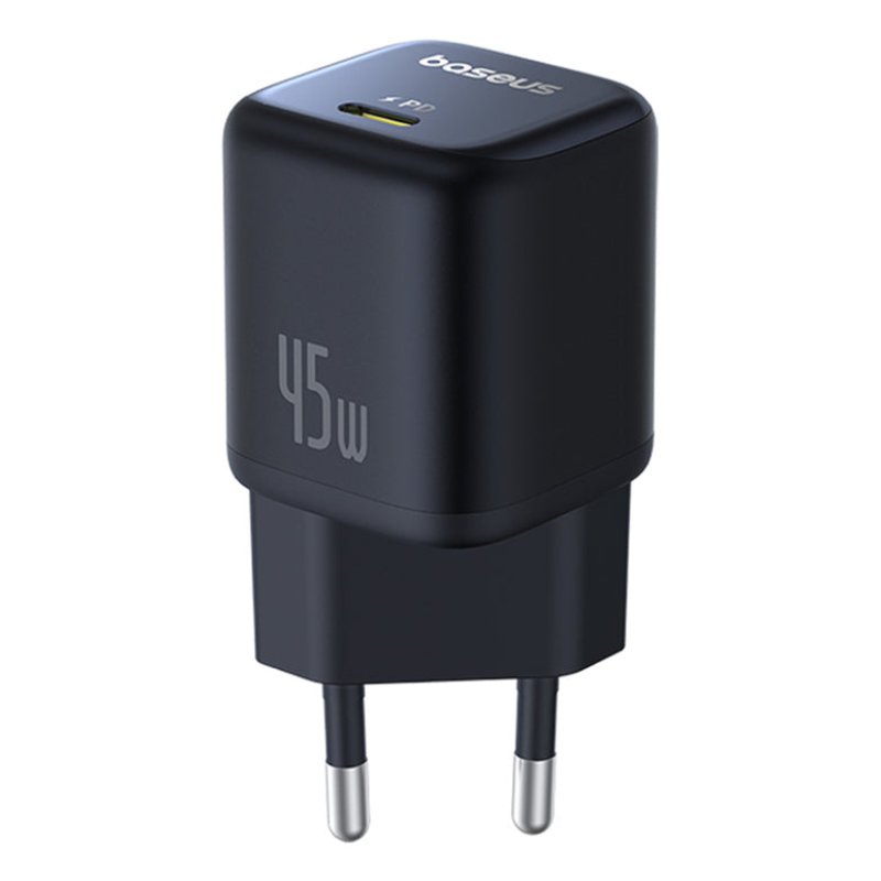 Baseus PicoGo Universel Noir Secteur Charge rapide Intérieure