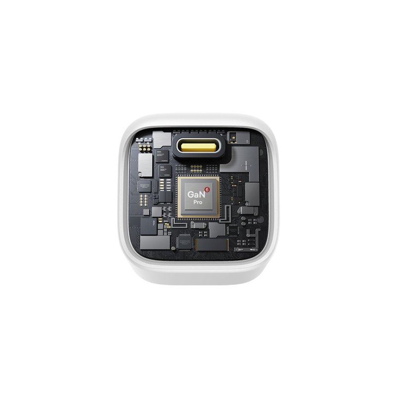 Baseus P10176800213-00 mobile device charger Universal White AC Fast charging Indoor