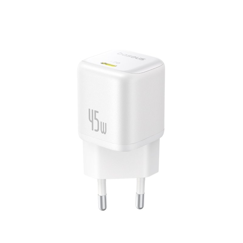 Baseus P10176800213-00 chargeur d'appareils mobiles Universel Blanc Secteur Charge rapide Intérieure